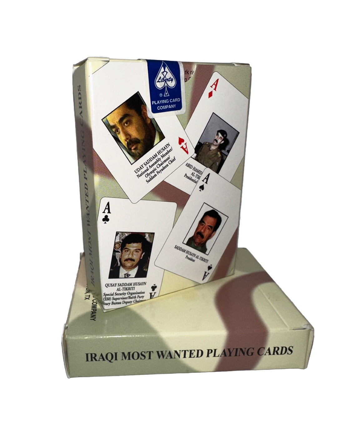 Desert Storm Iraqi Most Wanted Playing Cards